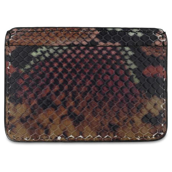 Escuyer Cardholder - Snake Print