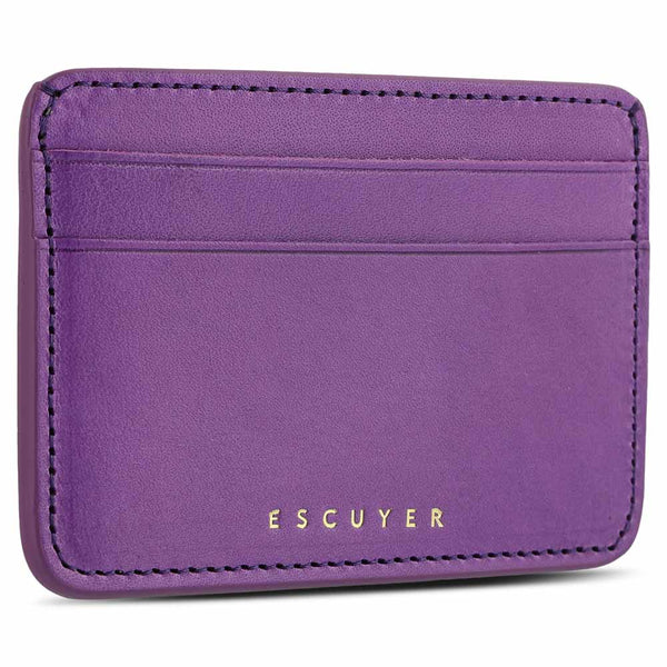 Escuyer Cardholder - Violet