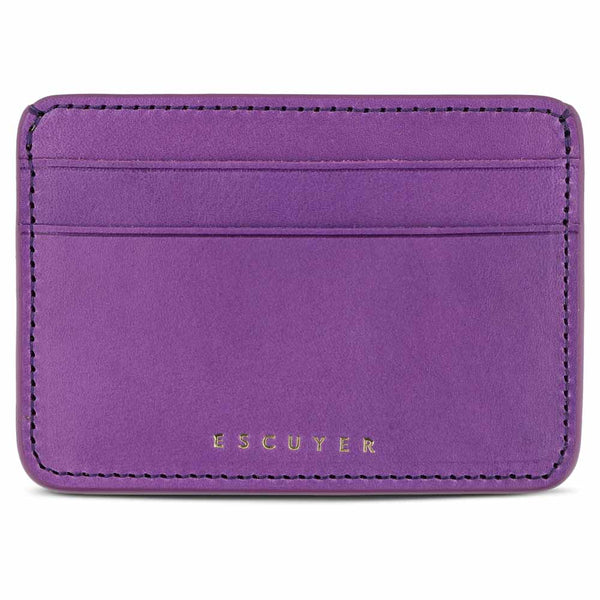 Escuyer Cardholder - Violet