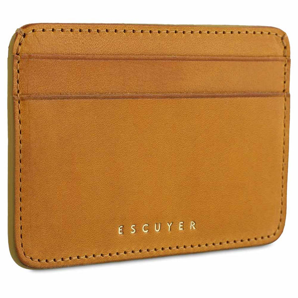 Escuyer Cardholder - Yellow