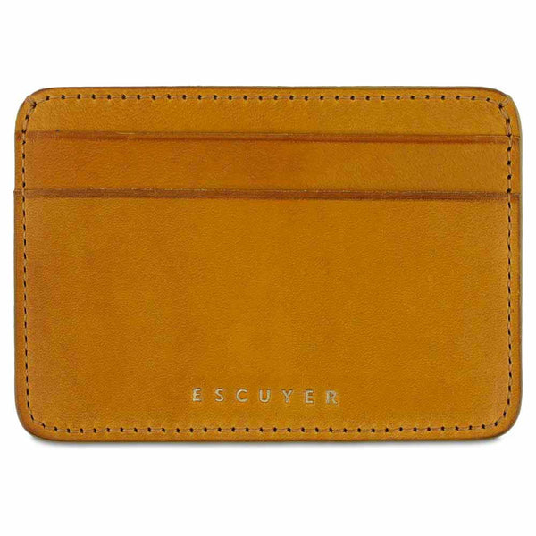 Escuyer Cardholder - Yellow
