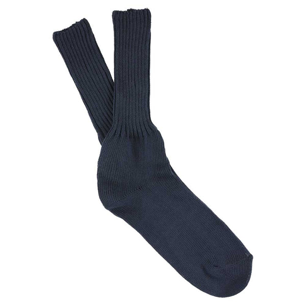 Escuyer Crew Socks - Navy