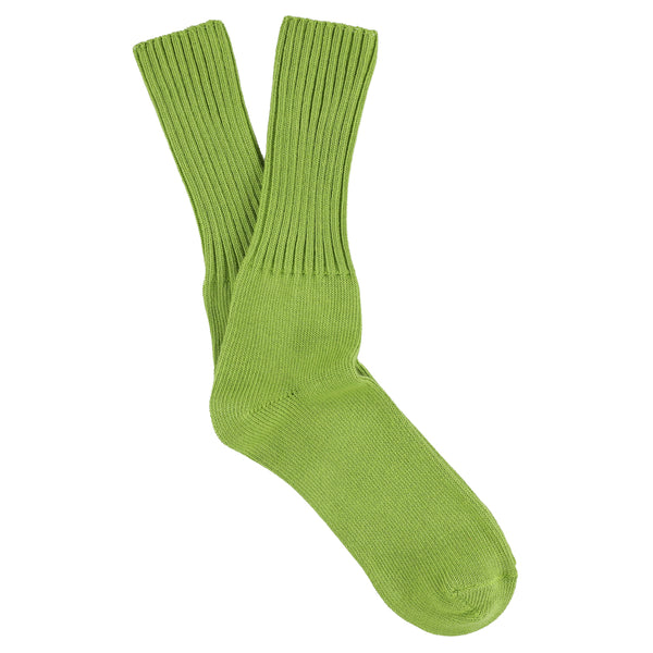 Escuyer Crew Socks - Wood Green