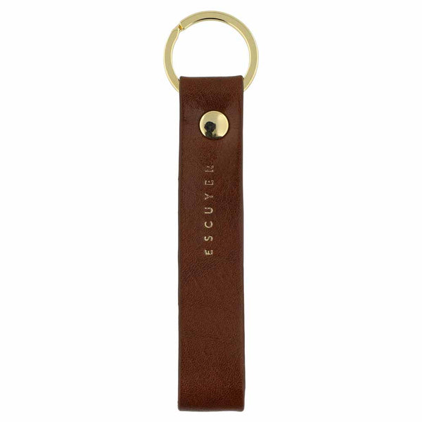 Escuyer Keychain - Light Brown