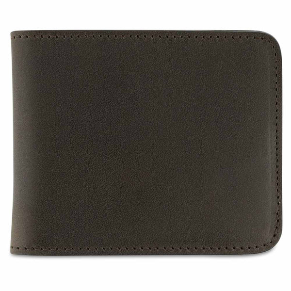 Escuyer Leather Billfold Wallet - Khaki / Natural