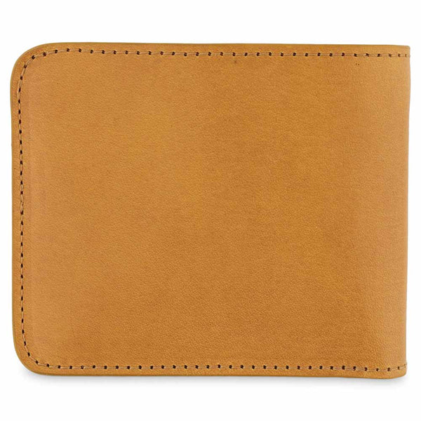 Escuyer Leather Billfold Wallet - Mustard / Natural