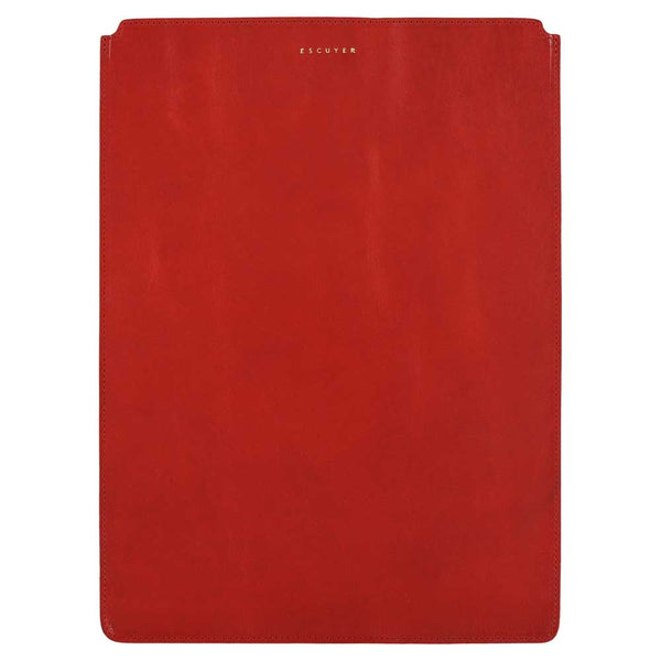 Escuyer MacBook Sleeve // Red / Burgundy