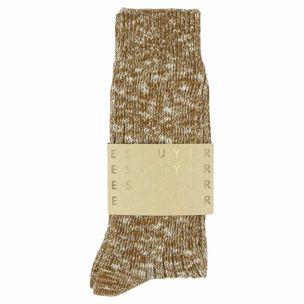 Escuyer Melange Socks - Brown