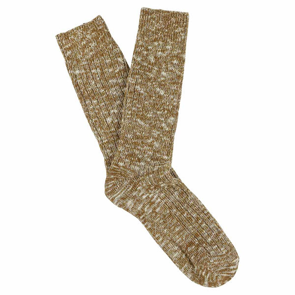 Escuyer Melange Socks - Brown