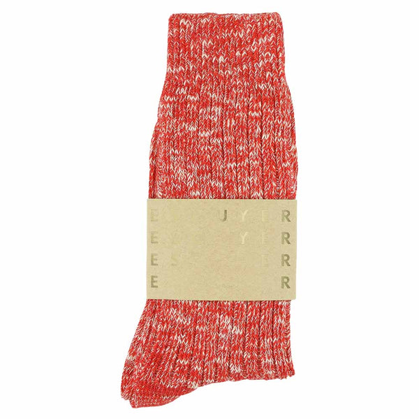 Escuyer Melange Socks - Orange