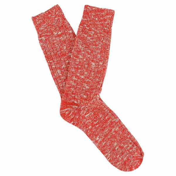 Escuyer Melange Socks - Orange