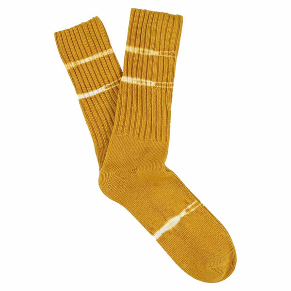 Escuyer Mustard Dyed Socks