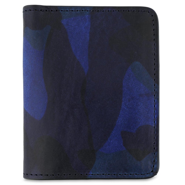 Escuyer Slim Wallet - Blue Camouflage
