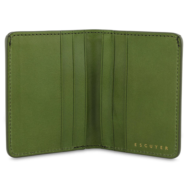 Escuyer Slim Wallet - Clorofilla / Lime