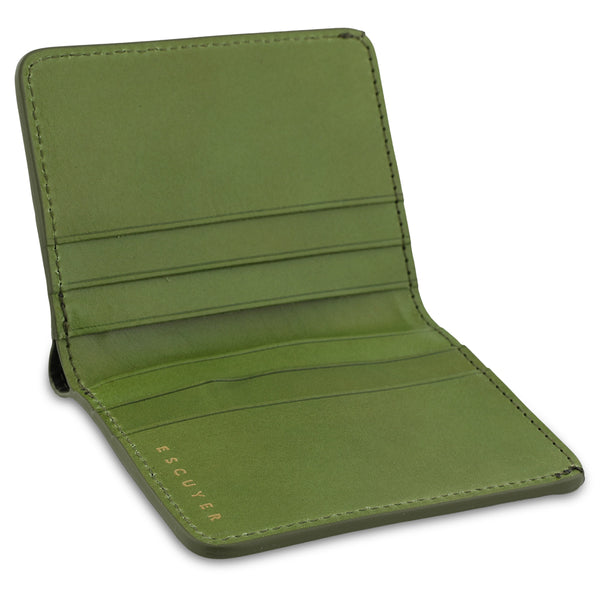 Escuyer Slim Wallet - Clorofilla / Lime
