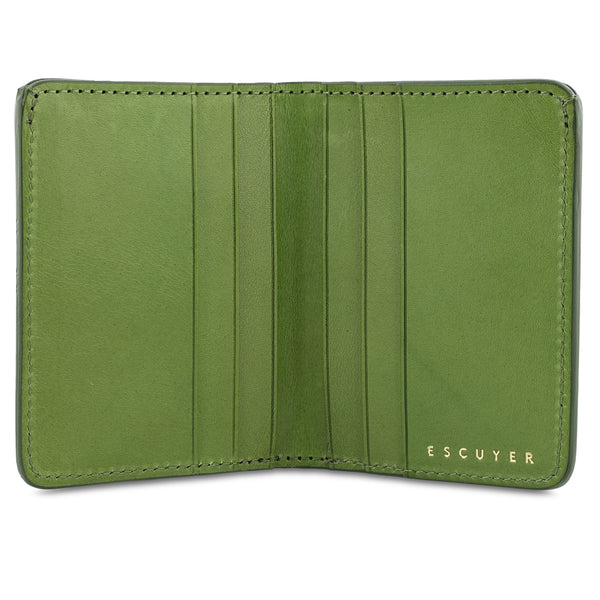 Escuyer Slim Wallet - Jungle Green