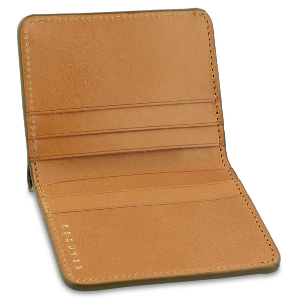 Escuyer Slim Wallet - Light Green Camouflage