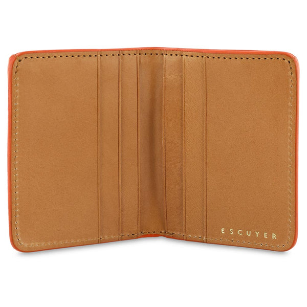 Escuyer Slim Wallet - Orange Camouflage