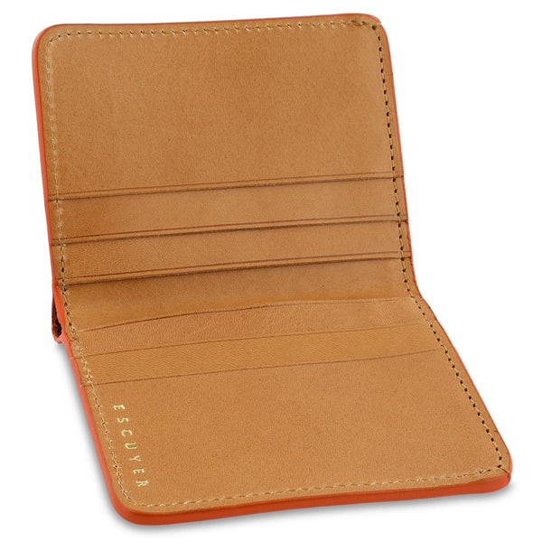Escuyer Slim Wallet - Orange Camouflage