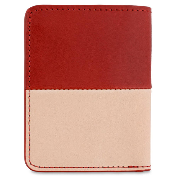 Escuyer Slim Wallet - Red / Pink