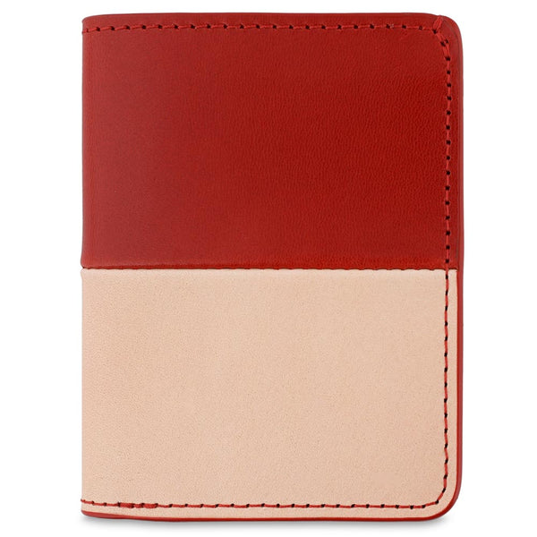 Escuyer Slim Wallet - Red / Pink