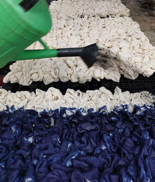 Escuyer Tie Dye Socks - Brown / Green