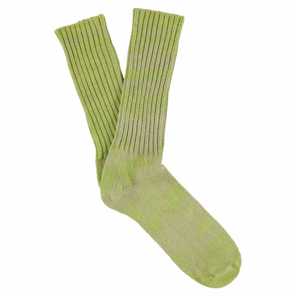 Escuyer Tie Dye Socks - Spring Green