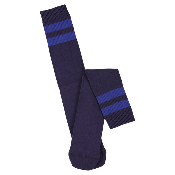 Escuyer Unisex Tube Socks - Blue / Purple
