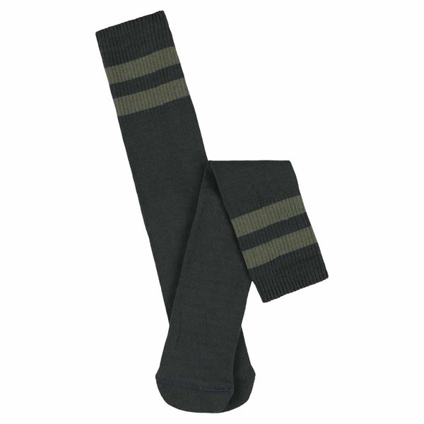 Escuyer Unisex Tube Socks - Dark Grey / Khaki