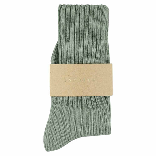 Escuyer Women Crew Socks - Agave Green