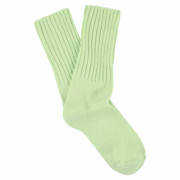 Escuyer Women Crew Socks - Aqua Green