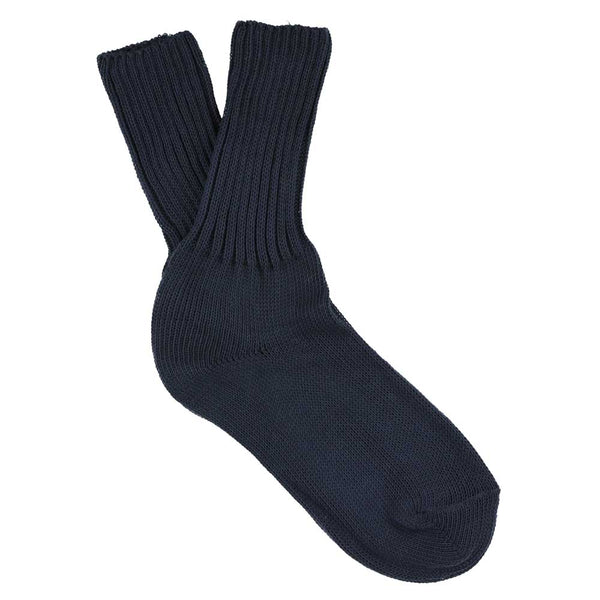 Escuyer Women Crew Socks - Navy