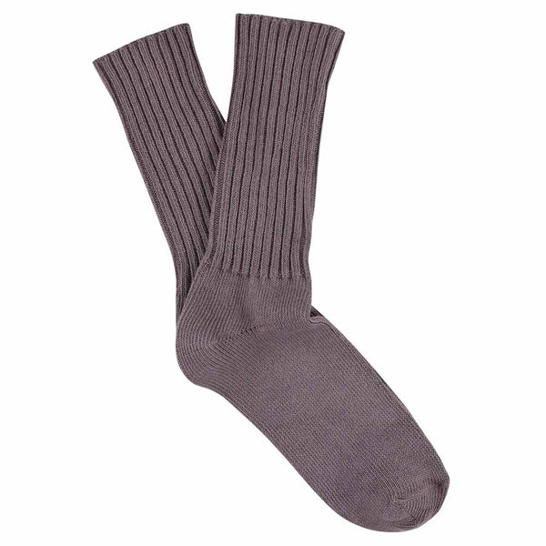 Escuyer Women Crew Socks - Off Purple