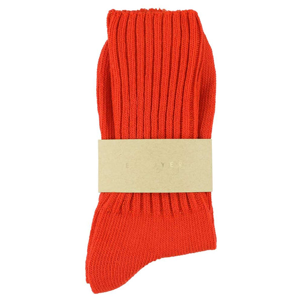 Escuyer Women Crew Socks - Orange