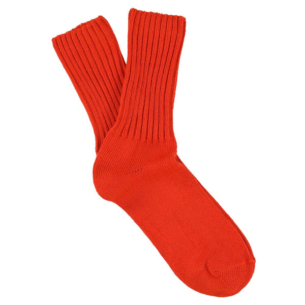 Escuyer Women Crew Socks - Orange