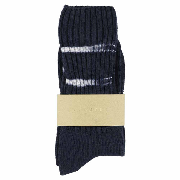Escuyer Women Indigo Dyed Socks