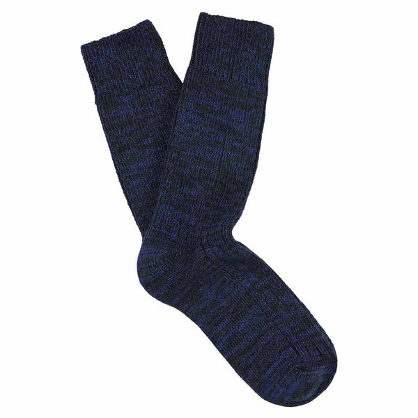 Escuyer Women Melange Socks - Blue