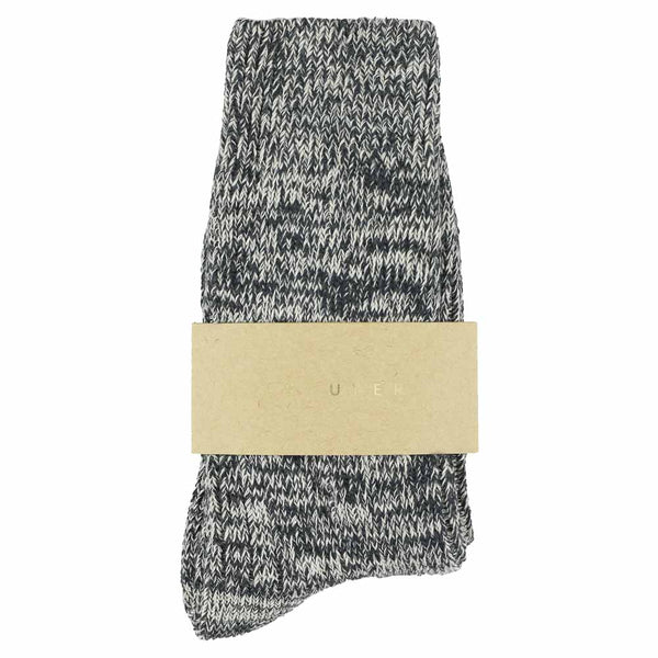 Escuyer Women Melange Socks - Flamé Blue