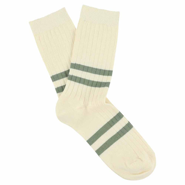 Escuyer Women Stripes Ecru / Green