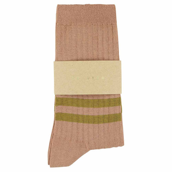 Escuyer Women Stripes - Pink / Gold