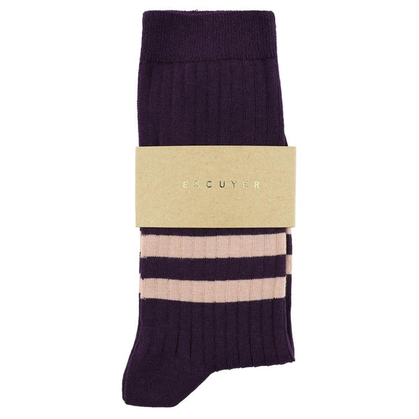 Escuyer Women Stripes - Purple / Pink