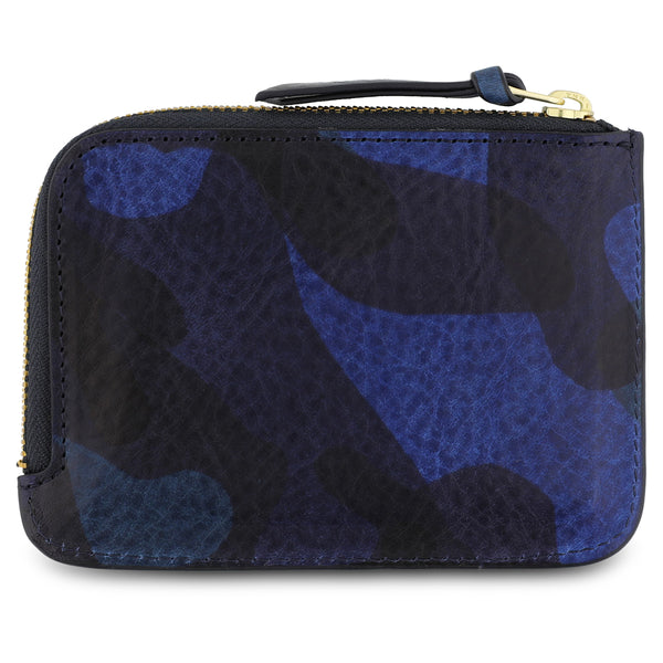 Escuyer Zip Wallet - Blue Camouflage