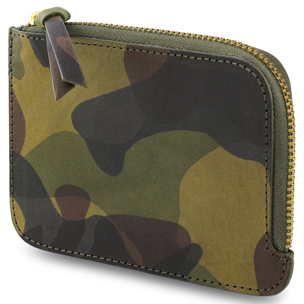 Escuyer Zip Wallet - Light Green Camouflage