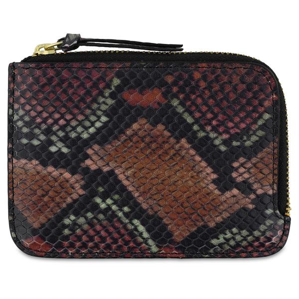 Escuyer Zip Wallet - Snake Print