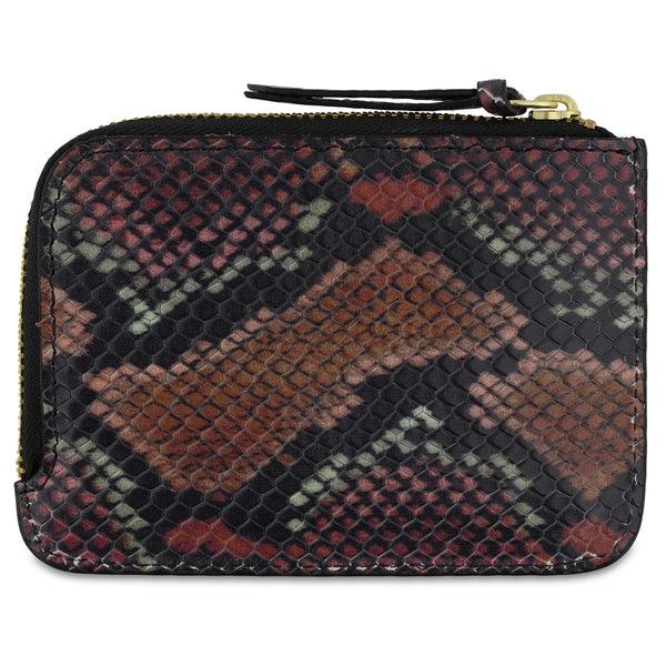 Escuyer Zip Wallet - Snake Print