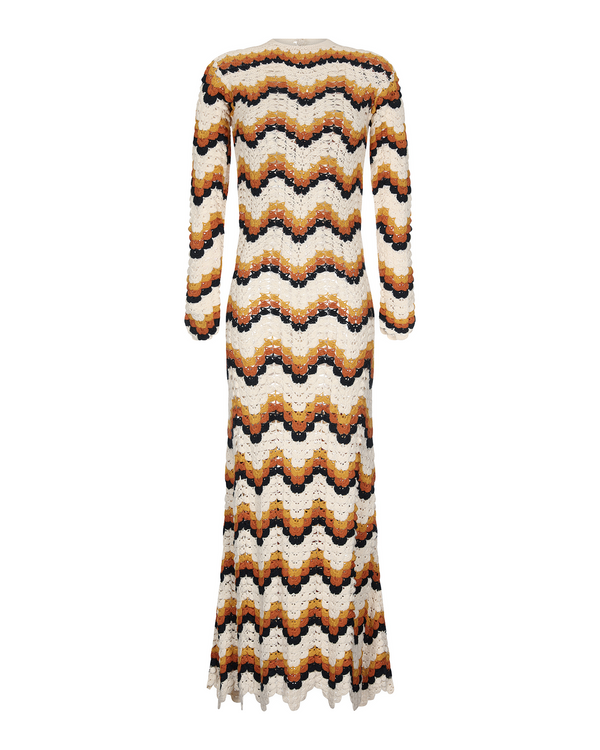 escvdo ABANICO HAND CROCHETED DRESS | PRE ORDER