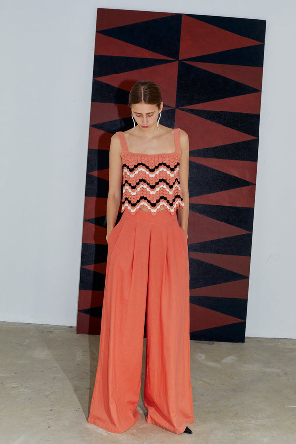 Escvdo ACASIA PANTS | PEACH