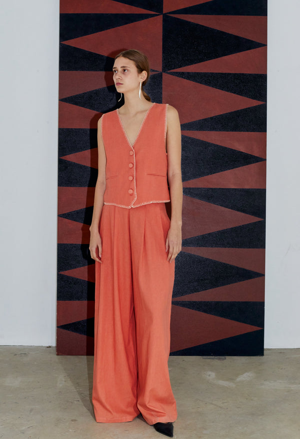 Escvdo ACASIA PANTS | PEACH