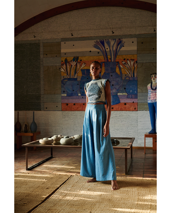 Escvdo ACASIA PANTS | SKY BLUE