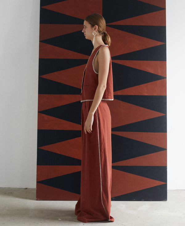 Escvdo AMALIA PANT | BROWN